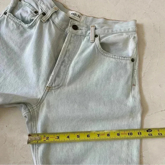 Agolde Jamie High Rise Classic Jeans - Gimmick Size 28 - Picture 6 of 13